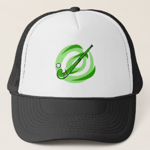 Feld-Hockeygrünlogo Truckerkappe