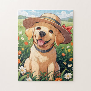 Feld "Labrador Retriever"-Blume