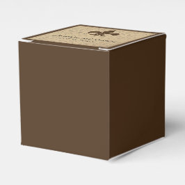 Feld "Liebe der Vintagen Lilie Gastgeschenk Hochze Geschenkschachtel