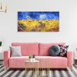 Feld mit Krähen | Van Gogh | Leinwanddruck