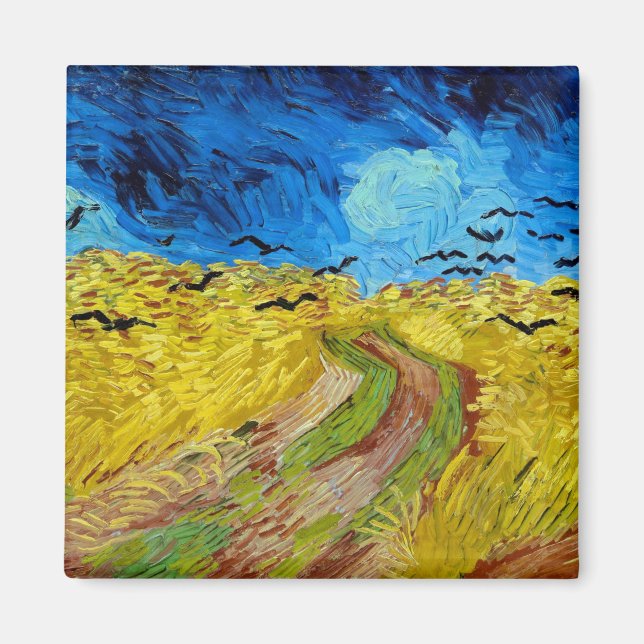 Feld mit Kronen, Van Gogh Magnet (Vorne)