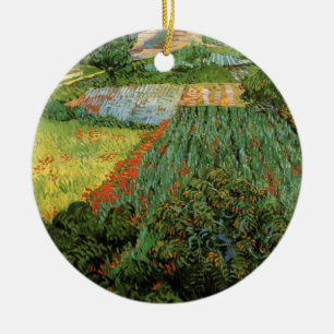 Feld mit Mohn von Vincent van Gogh Keramikornament