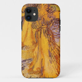 Feld mit Weizenstapeln, Vincent van Gogh. Case-Mate iPhone Hülle
