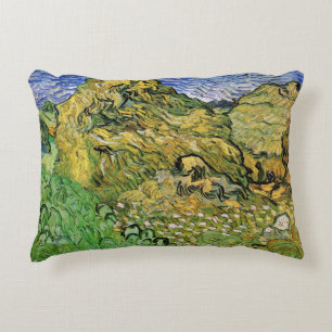 Feld mit Weizenstapeln von Vincent van Gogh Dekokissen