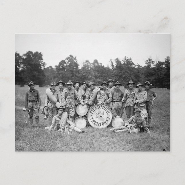 Feld-Musik-Band, 1925 Postkarte (Vorderseite)