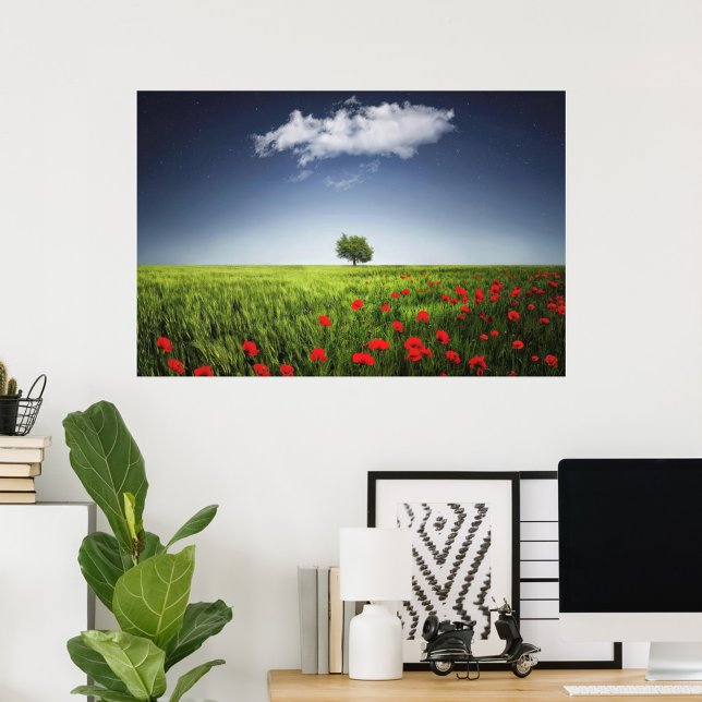 Feld "Nature Poppies" Poster (Von Creator hochgeladen)