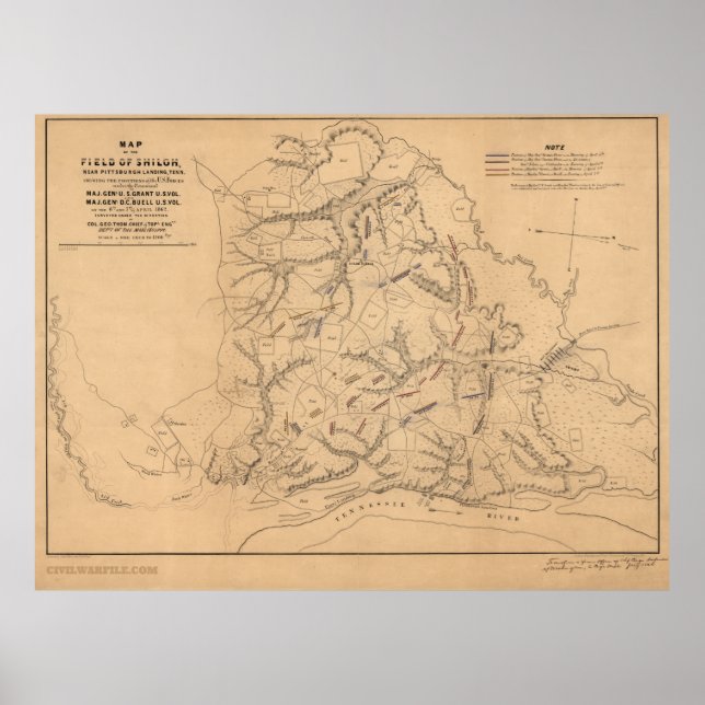 Feld Shiloh Poster (Vorne)