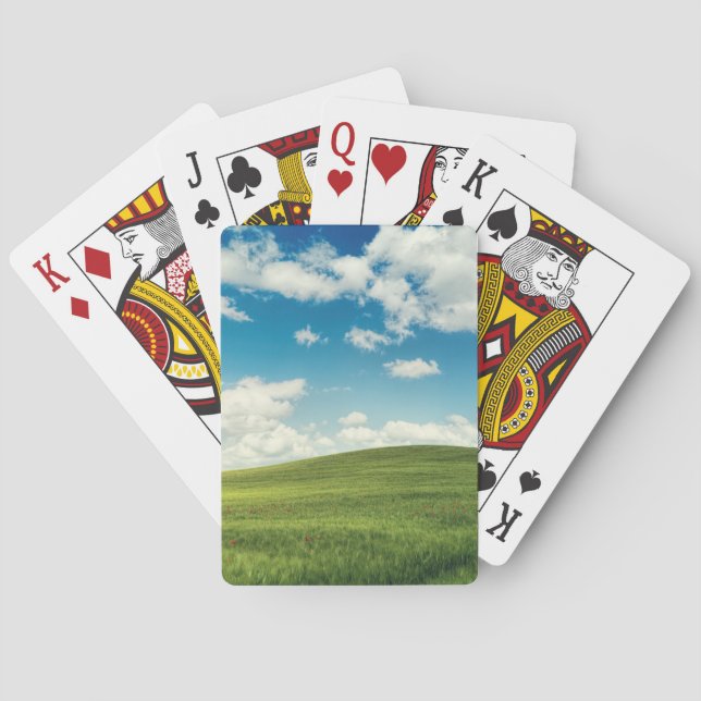 Feld Spielkarten (Rückseite)