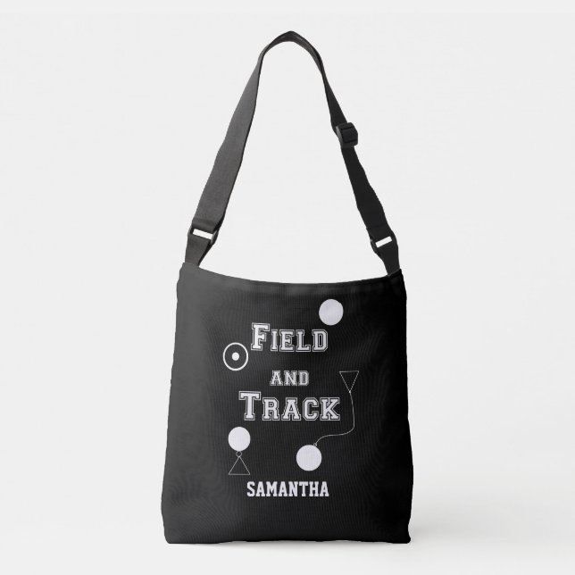 Feld-und Bahn-Spritzringpendlertasche Tragetaschen Mit Langen Trägern (Vorderseite)