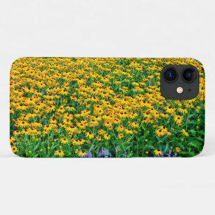 Feld von Rudbeckia Hirta und Lavendel Case-Mate iPhone Hülle