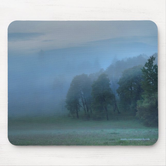 Feld, Wiese, Weide, Paddock Mousepad (Vorne)