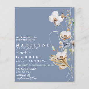 Feld Wildblume Wasserfarbe