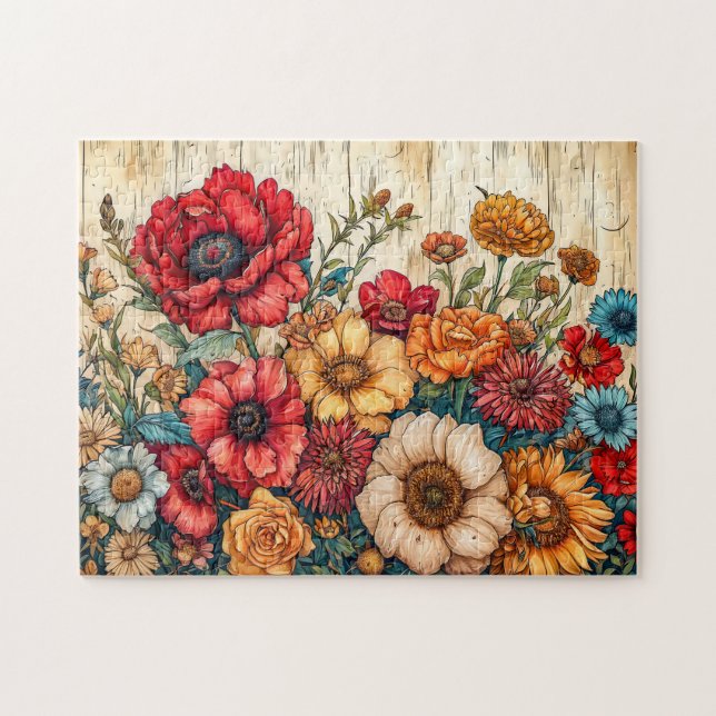 Feldblumen in hellen Sommerfarben (Horizontal)