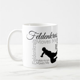 Feldenkrais bewegt mich Tasse schwarzes | u. Weiß