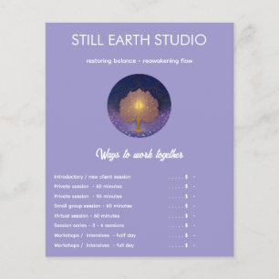 Felder des inneren Lichts   Baum des Lebens Flyer