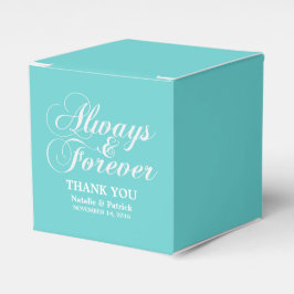 Felder für die Gastgeschenk Hochzeit von Elfenbein Geschenkschachtel