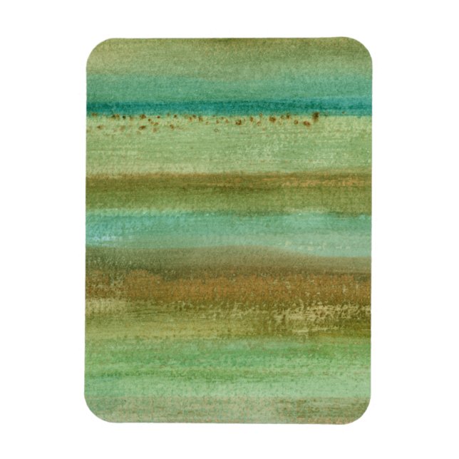 Felder im Frühjahr I Magnet (Vertikal)