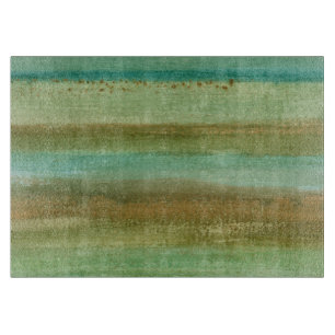 Felder im Frühjahr I Schneidebrett