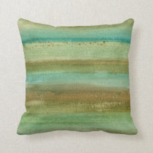 Felder im Frühjahr ich Kissen