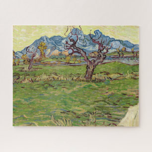 Felder in der Nähe der Alpilles Vincent van Gogh