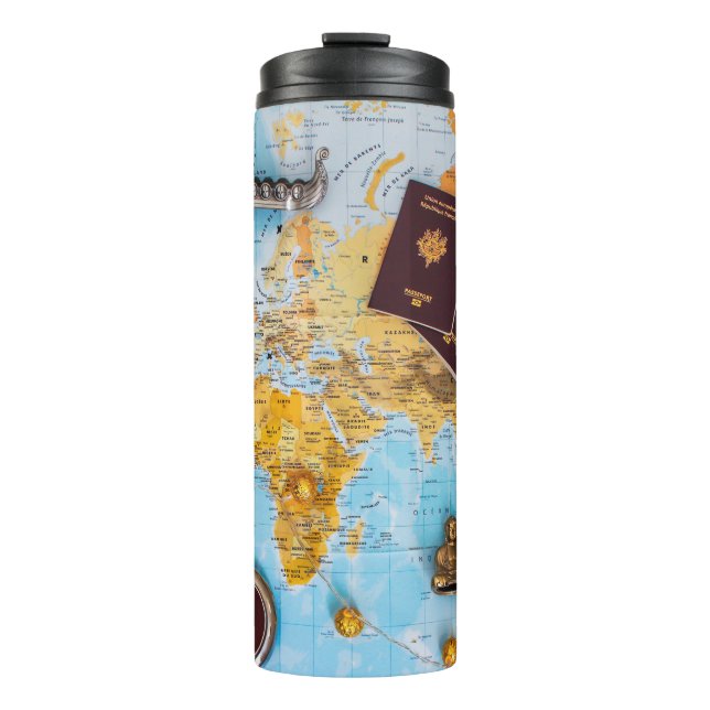 Feldflasche reist map earthwelt thermosbecher (Vorderseite)