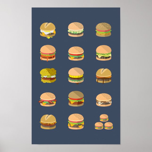 Feldführer zu Burgern - Poster 11" x 17" (Vorne)