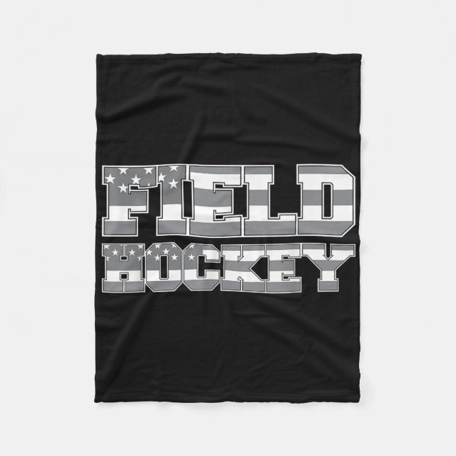 Feldhockey _12  fleecedecke (Vorderseite)