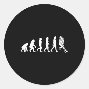 Feldhockey Damen Feldhockey Hockey Mädchen Gif Runder Aufkleber