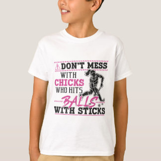Feldhockey Erwachsenen Humor Mischt euch nicht mit T-Shirt