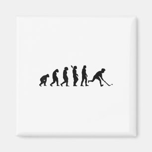 Feldhockey Evolultion Hockey Spieler Hockey-Mannsc Magnet