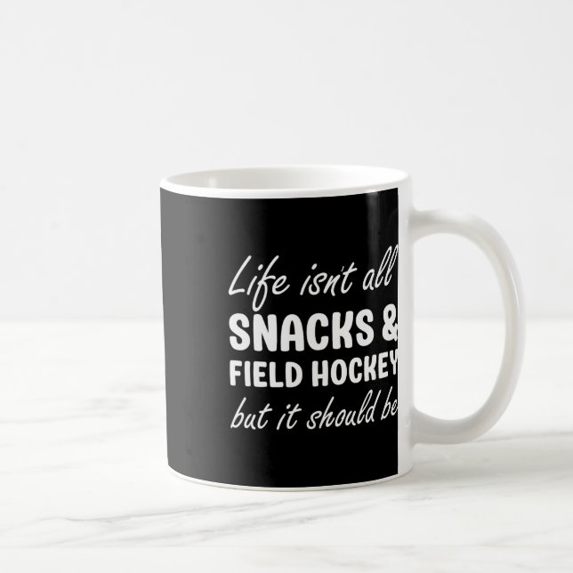 Feldhockey für Frauen oder Männer Feldhockeyspiele Kaffeetasse (Rechts)