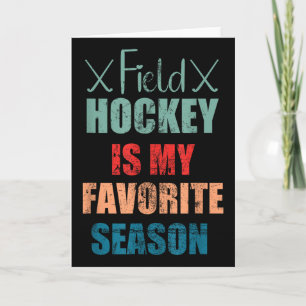 Feldhockey ist meine Lieblingssaison Hallenhockey  Karte