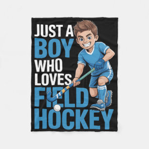 Feldhockey Jungen Fleecedecke