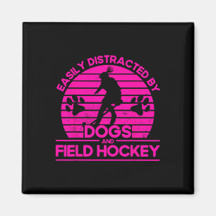 Feldhockey Leicht Ablenkbar Durch Hunde Und Feldh Magnet