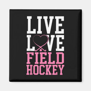 Feldhockey Live Liebe Feldhockey Magnet