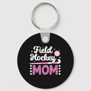 Feldhockey-Mama Feldhockey-Spielerin Mama Feld Hoc Schlüsselanhänger