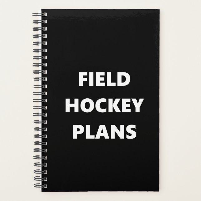 Feldhockey-Planer SportHockey-Pläne Planer (Vorderseite)
