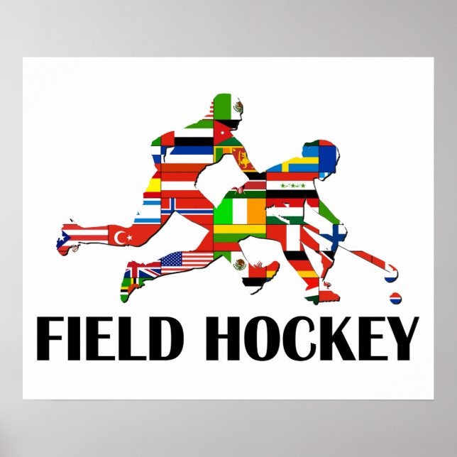Feldhockey Poster (Vorne)