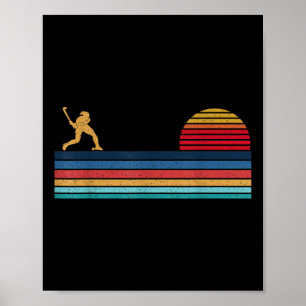 Feldhockey Retro Vintage _1  Poster