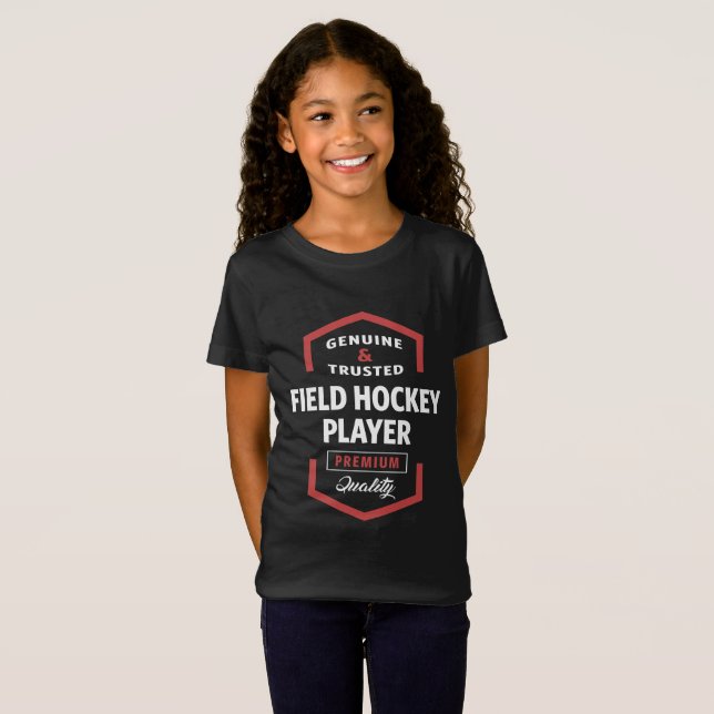 Feldhockey-Spieler | Geschenkideen T-Shirt (Vorne ganz)