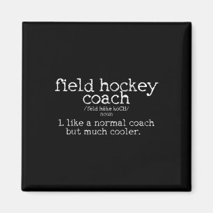 Feldhockey-Trainer-Definition Lustiges Geschenk Magnet