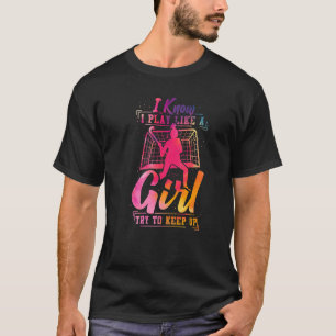 Feldhockey Wasserfarbe weiß ich, dass ich wie ein  T-Shirt