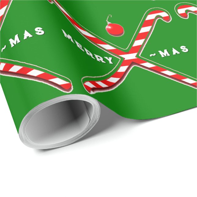 Feldhockey-Weihnachtsgeschenk Geschenkpapier (Rolleneckpunkt)