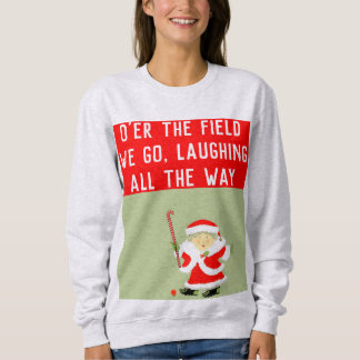 Feldhockey-Weihnachtsgeschenk Sweatshirt