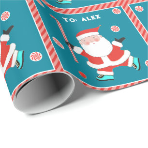 Feldhockey-Weihnachtsgeschenkverpackungspapier Geschenkpapier