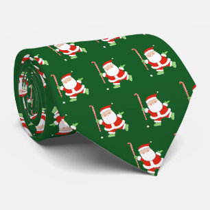Feldhockey-Weihnachtsmann Krawatte