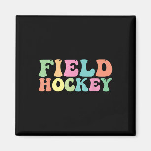 Feldhockeyspieler Team Trainer Coach Magnet