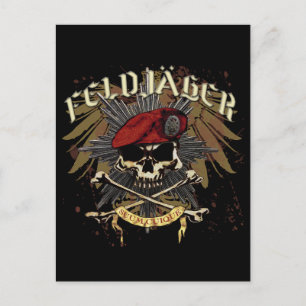 Feldjäger Postkarte