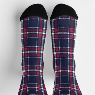 Feldmarinemodelle mit kariertem Muster Socken