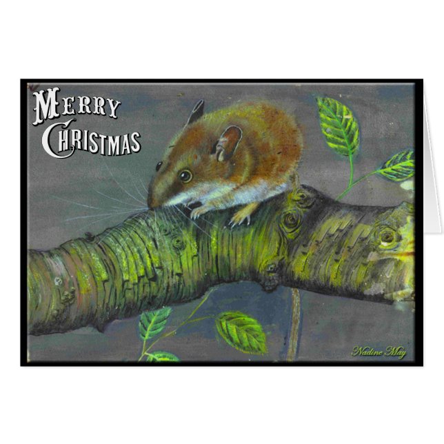 Feldmäuse Acrylmalerei (Vorderseite (Horizontal))